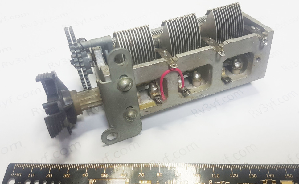 КПЕ - 3 секции, 10 - 520 пФ