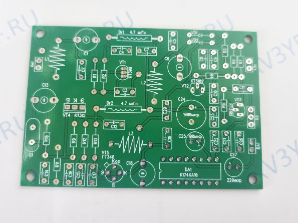 Печатная плата Приемника SSB и CW на 144 МГц версия 2.0
