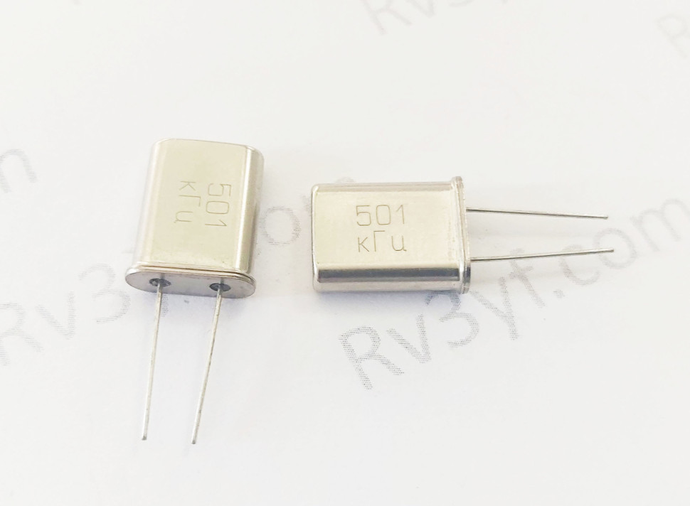 Кварц 501 кГц  Б2 (РК379М, HC49U, МА, КА)