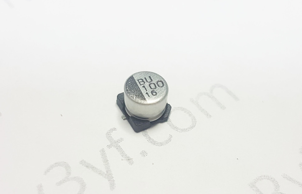 ЧИП Конденсатор 100 мкф 16В (100uF, 16V)
