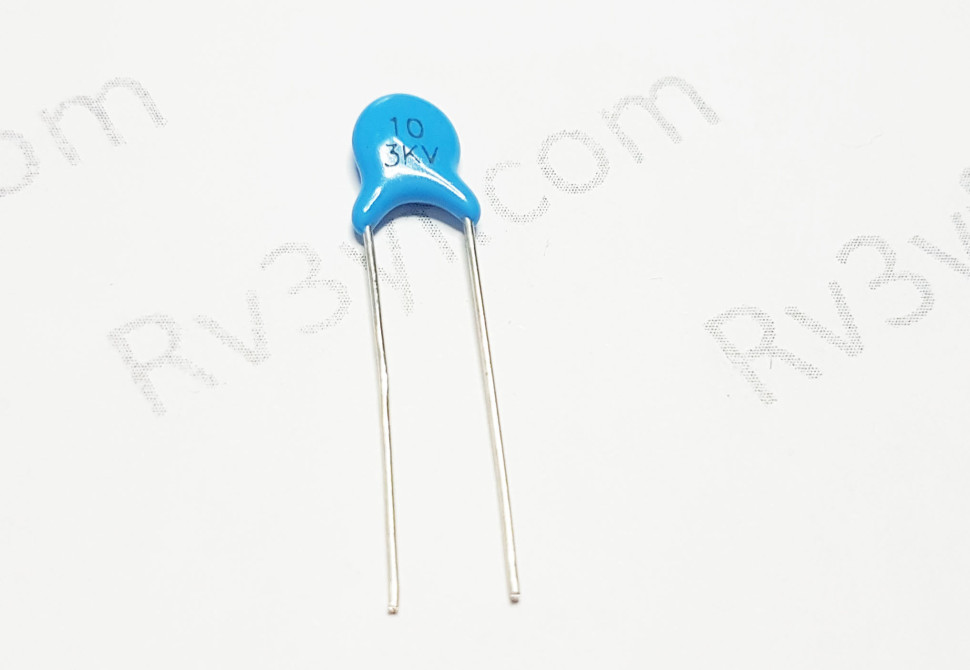 Конденсатор Y5P (К15-5) 10 пФ, 3000V, ±10%