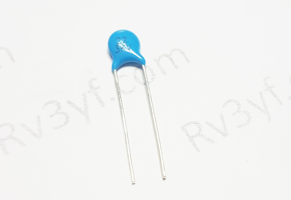 Конденсатор Y5P (К15-5) 22 пФ, 3000V, ±10%