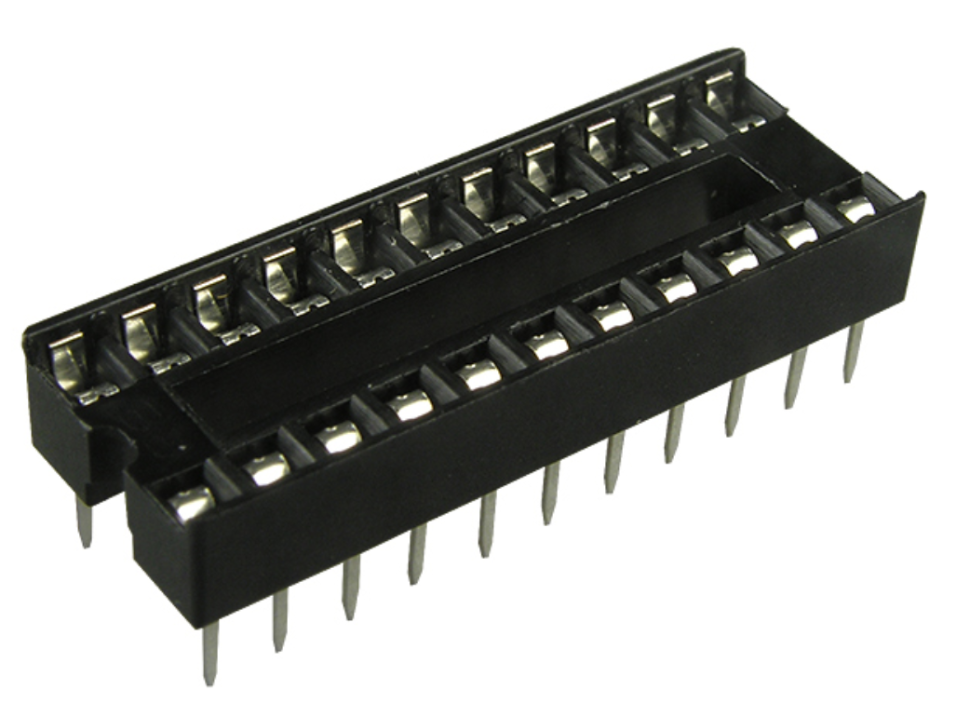 Панелька шаг 2,54 SCS-22 на 22 pin