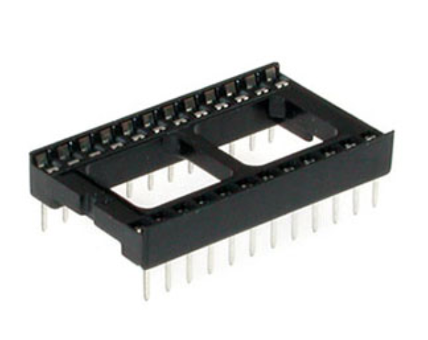 Панелька шаг 2,54 SCL-24 на 24 pin (широкая)