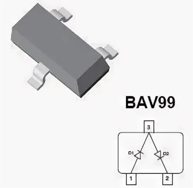 BAV99L диодная сборка