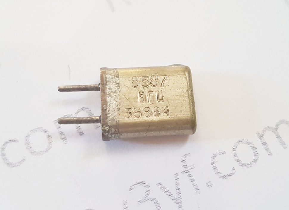 Кварц 8,587 МГц Б2 (РК379М, HC49U, МА, КА)