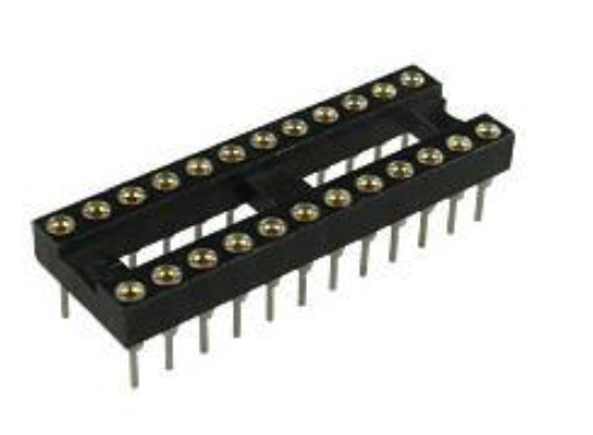 Панелька SCSM-24 цанговая шаг 2,54 на 24 pin