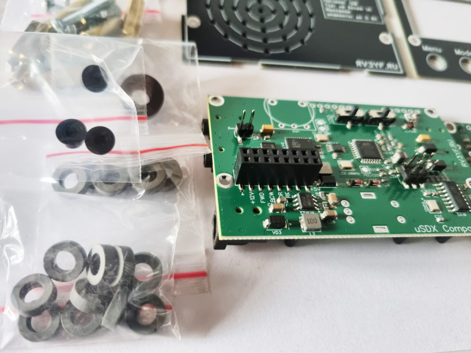 Всеволновый Трансивер uSDX Compact v2.2. Набор на 8 диапазонов