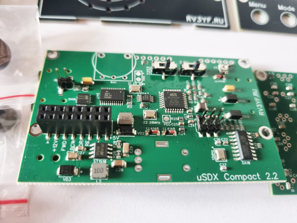 Всеволновый Трансивер uSDX Compact v2.2. Набор на 8 диапазонов