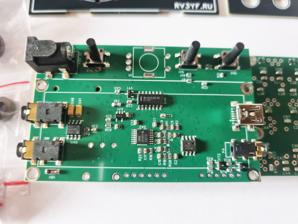 Всеволновый Трансивер uSDX Compact v2.2. Набор на 8 диапазонов