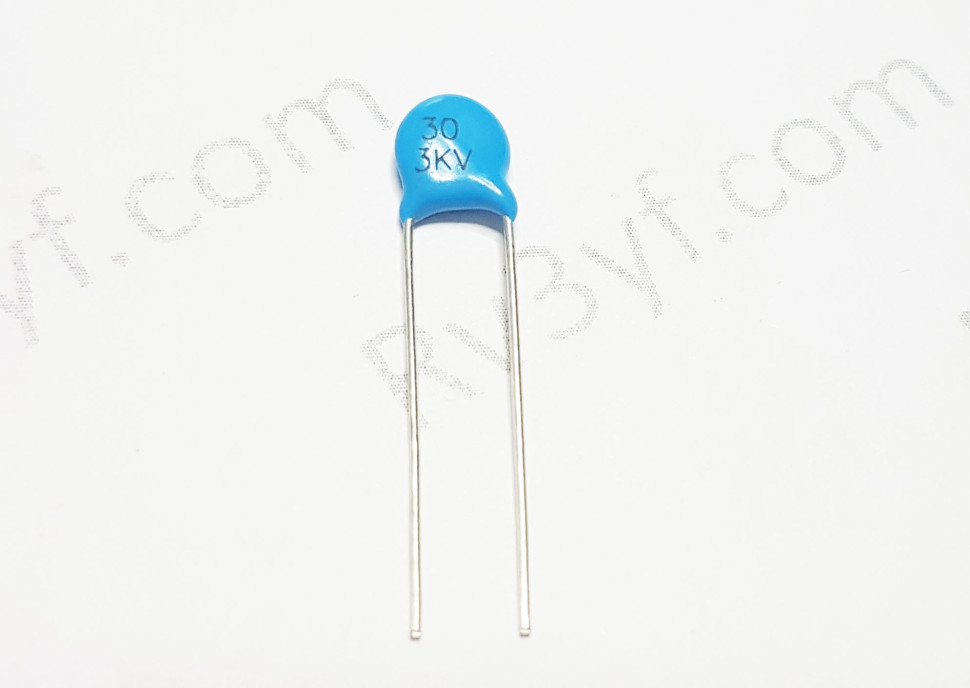 Конденсатор Y5P (К15-5) 30 пФ, 3000V, ±10%